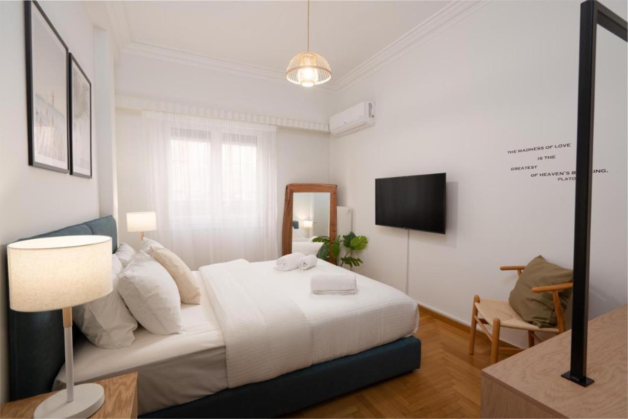Vibrant Urban Getaway: Charming 2-Bedroom Near Bars, Parks, And Metro Athene Buitenkant foto